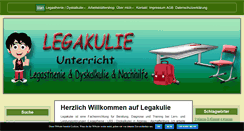 Desktop Screenshot of legakulie.de